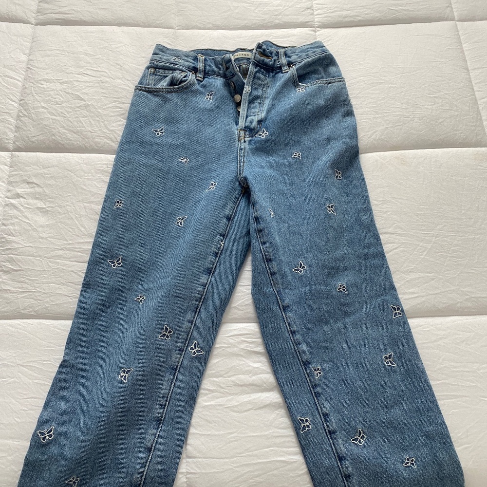Butterfly PacSun Mom Jeans